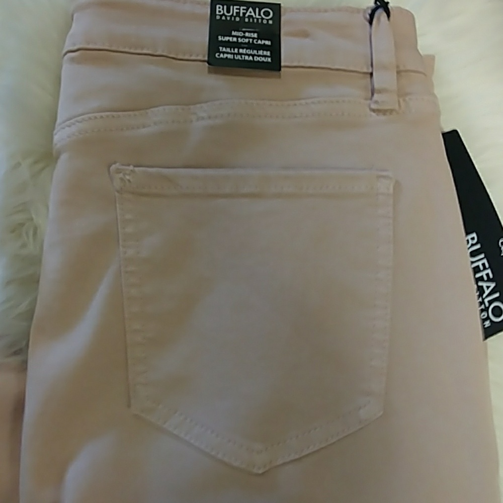 Buffalo David Bitton Blush Aubrey Capri Jeans - Picture 4 of 8